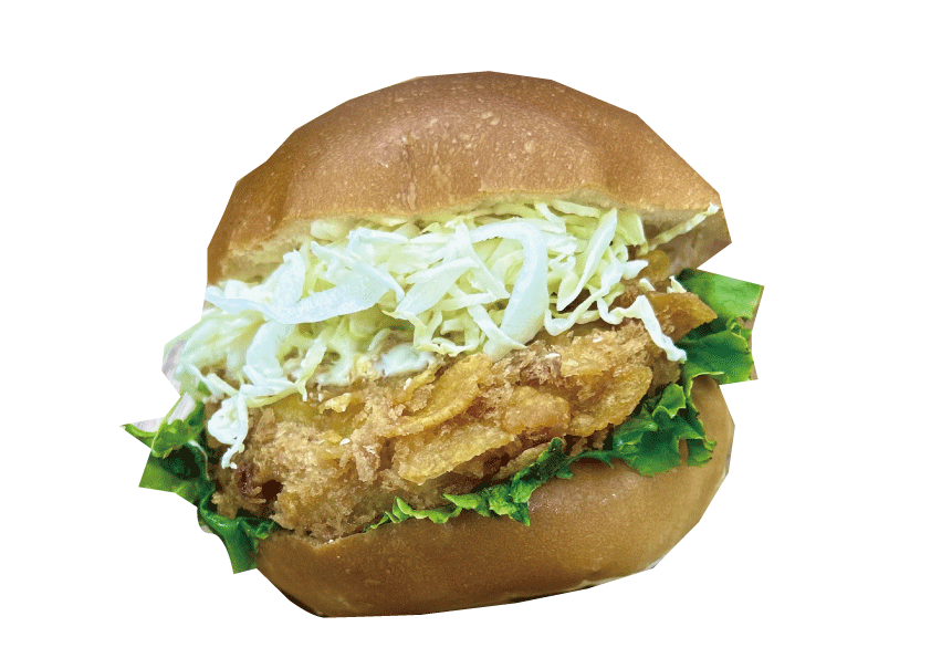 6. 怪獣レモンメンチバーガー