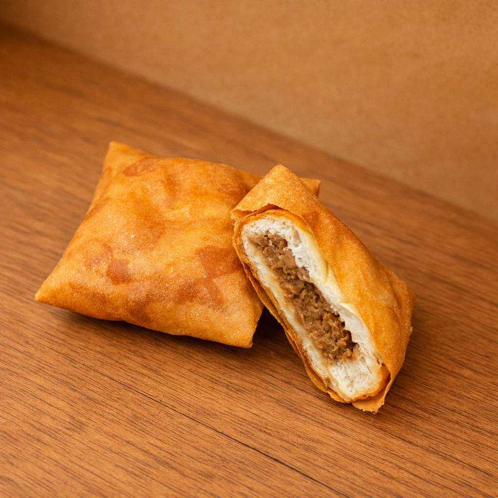 4.パリパリ豚まん ¥281 tax in