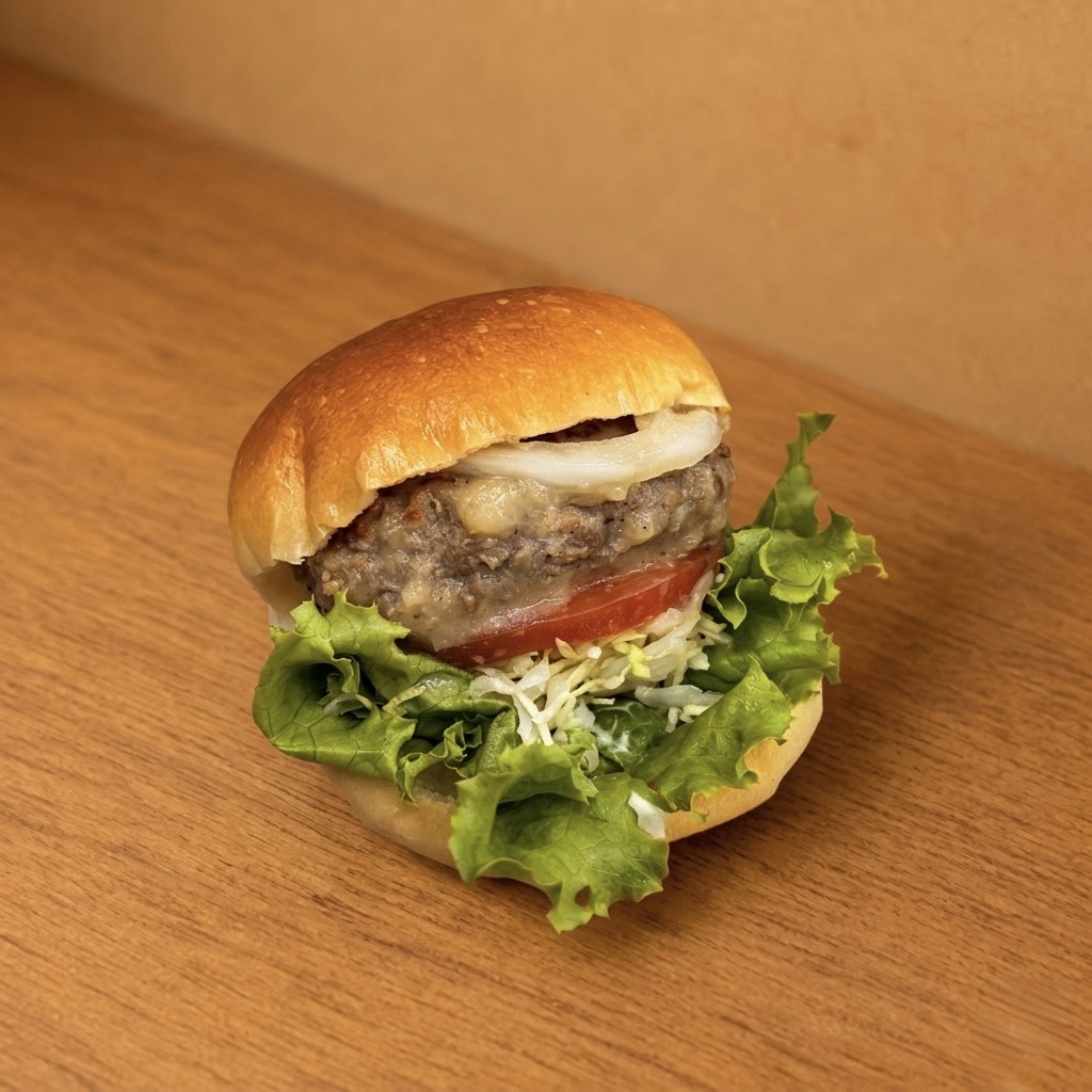 3.塩だれハンバーガー