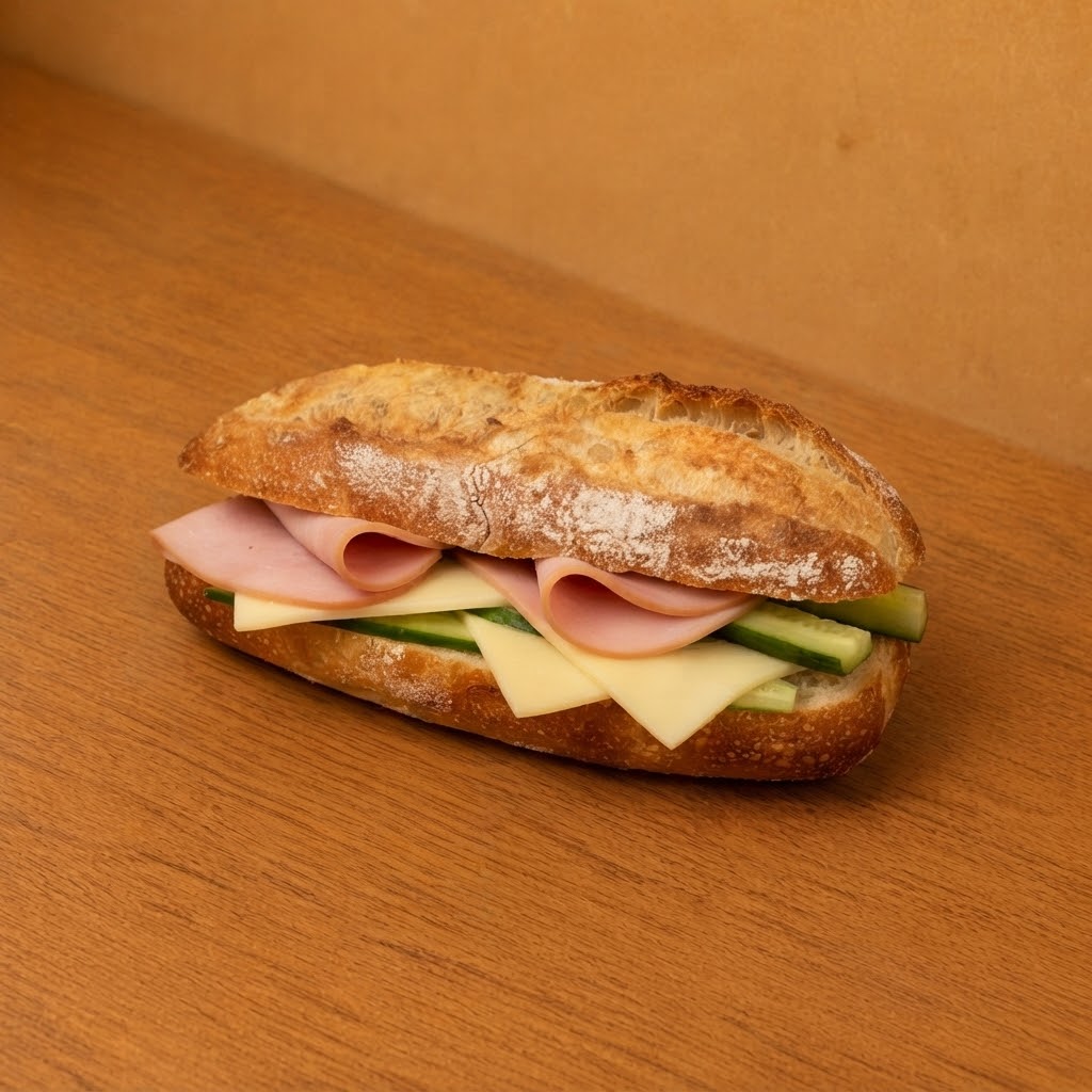 5.ハムとチーズのカスクート