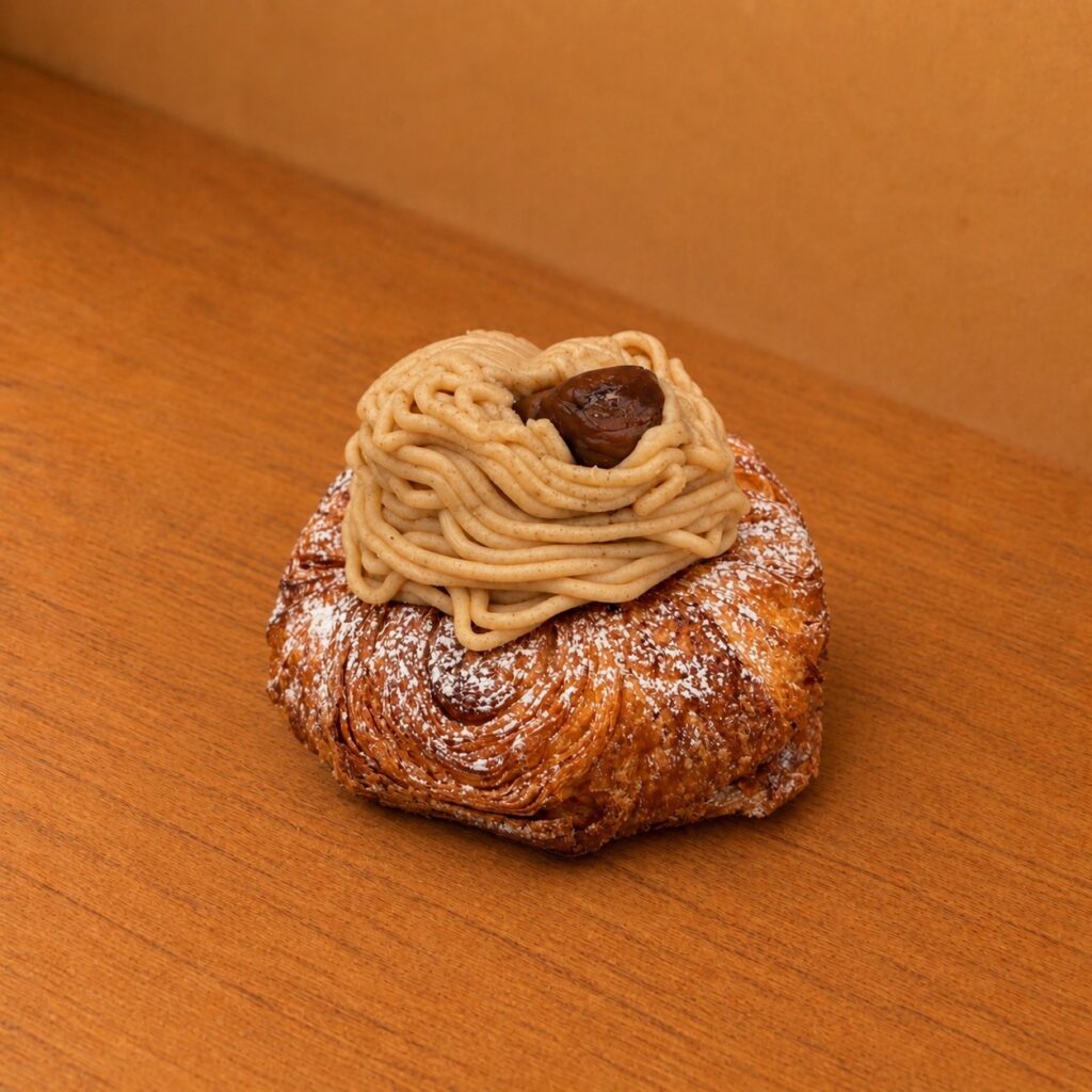 6.和栗のモンブランデニッシュ 税込432円