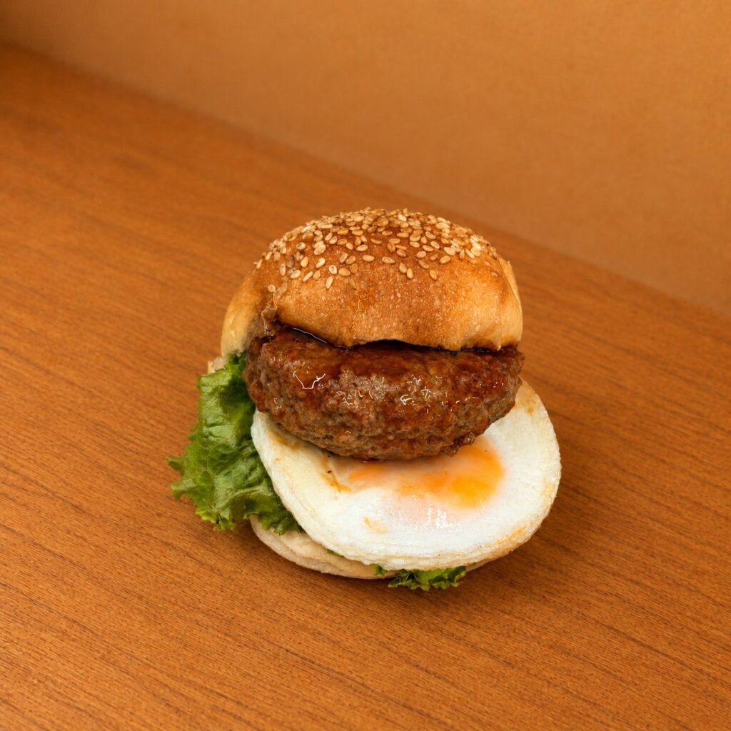 1.月見バーガー 税込464円